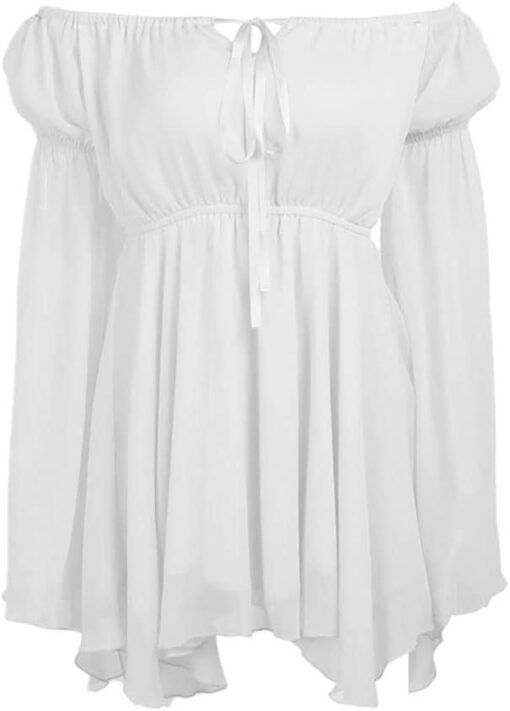 Robe Bustier Blanche Courte – Image 4