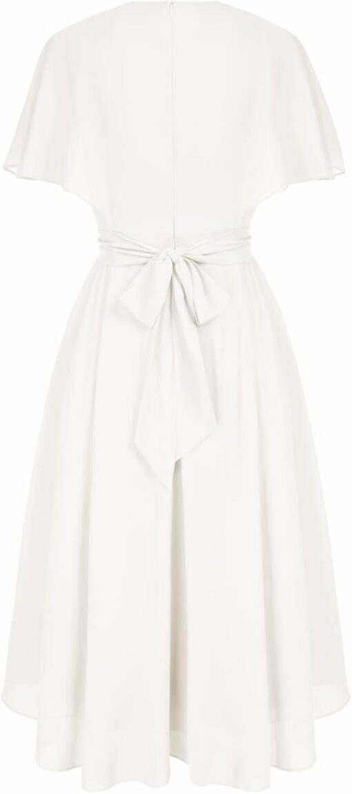 Robe Blanche Courte Mariage – Image 3