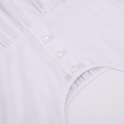 Robe Blanche Longue Avec Manche image 27 | Soirée Blanche