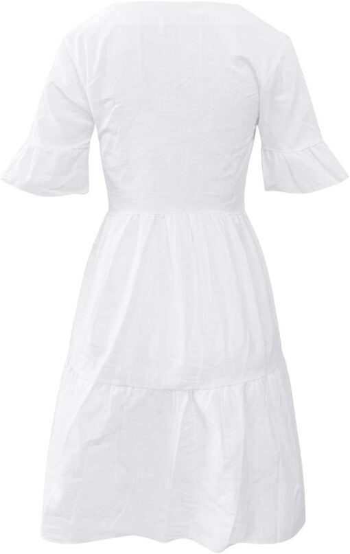 Robe Blanche Été – Image 6
