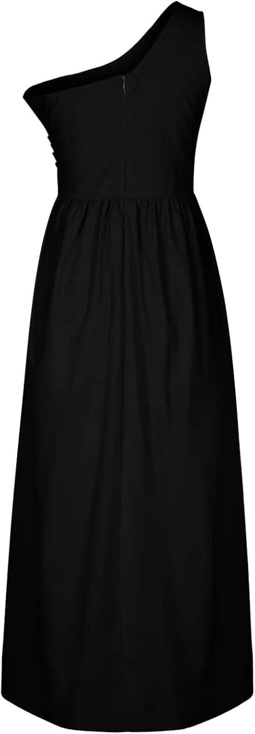Robe Blanche De Soirée Moderne – Image 6