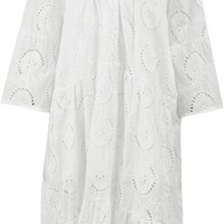 Robe Longue Blanche Coton Dentelle image 9 | Soirée Blanche Robe Longue Blanche Coton Dentelle image 8 | Soirée Blanche