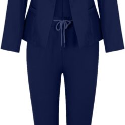 Tailleur Slim Fit Femme 2 Pièces Classique image 17 | Soirée Blanche Tailleur Slim Fit Femme 2 Pièces Classique image 16 | Soirée Blanche