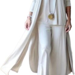 Ensemble Mode Femme Complexe 3 Pièces image 6 | Soirée Blanche Ensemble Mode Femme Complexe 3 Pièces image 5 | Soirée Blanche