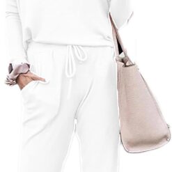 Survêtement Sport Femme 2 pièces Sweatshirt et Pantalon image 7 | Soirée Blanche Survêtement Sport Femme 2 pièces Sweatshirt et Pantalon image 6 | Soirée Blanche