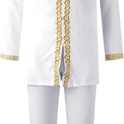 Ensemble Décort à la Dashiki Homme image 18 | Soirée Blanche Ensemble Décort à la Dashiki Homme image 17 | Soirée Blanche