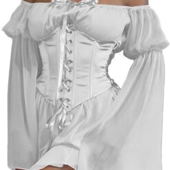 Robe Bustier Blanche Courte image 6 | Soirée Blanche