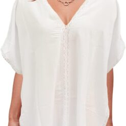 Robe Tunique Dentelle Blanche image 15 | Soirée Blanche Robe Tunique Dentelle Blanche image 14 | Soirée Blanche