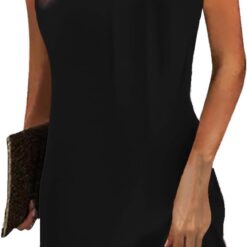 Robe Noire Et Blanche Manche Longue image 8 | Soirée Blanche