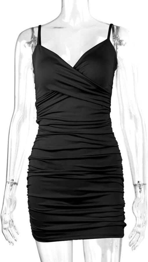 Robe De Soirée Courte Blanche – Image 10