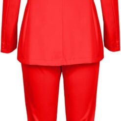 Costume Femme Élégant Solide image 11 | Soirée Blanche