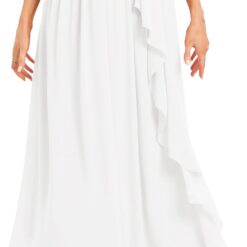Robe De Soirée Longue Blanche image 18 | Soirée Blanche