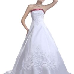 Robe De Mariée Longue Blanche image 12 | Soirée Blanche Robe De Mariée Longue Blanche image 11 | Soirée Blanche