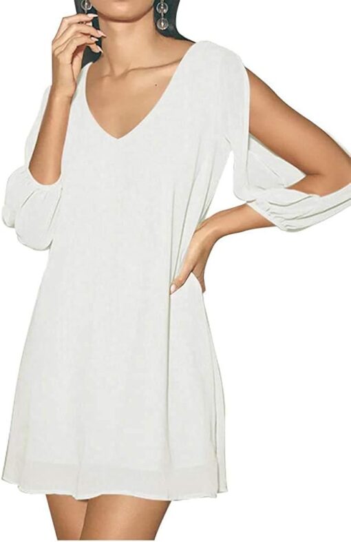 robe blanche boheme – Image 3