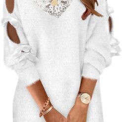 Robe Pull Blanche image 7 | Soirée Blanche Robe Pull Blanche image 6 | Soirée Blanche