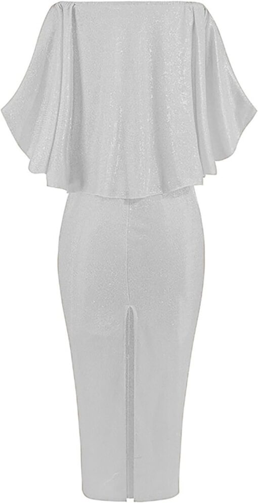 Robe De Soirée Chic Blanche – Image 6