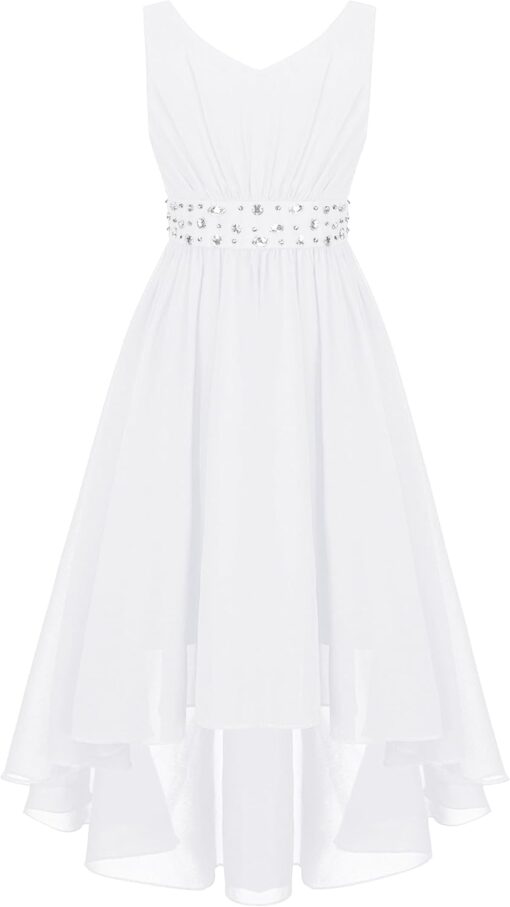 Robe Blanche Boheme Enfant – Image 2