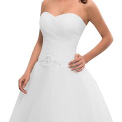 Robe de Mariée Princesse à Manches Longues et dentelle florale image 10 | Soirée Blanche