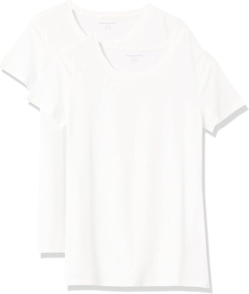 T-Shirt Col Rond Classique pour Femmes – Image 3