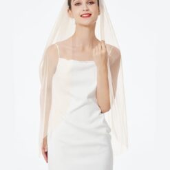 Robe de mariée simple à motifs floraux pailletés image 13 | Soirée Blanche Robe de mariée simple à motifs floraux pailletés image 12 | Soirée Blanche