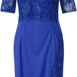 Robe De Mariée Satin Plissé A Traîne Dentellé image 11 | Soirée Blanche