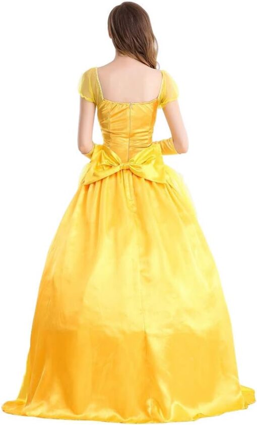 Robe De Mariée Princesse Avec Sequins Col Cœur Illusion – Image 7