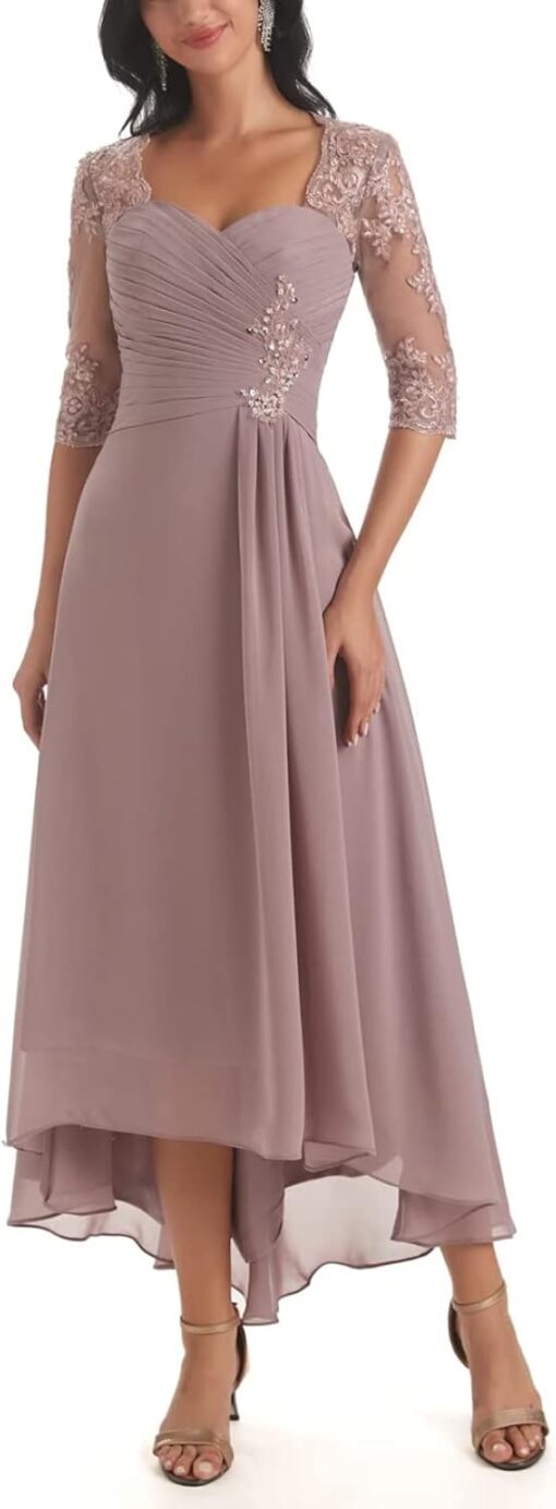 Robe De Mariée Romantique Champêtre Blanche – Image 5
