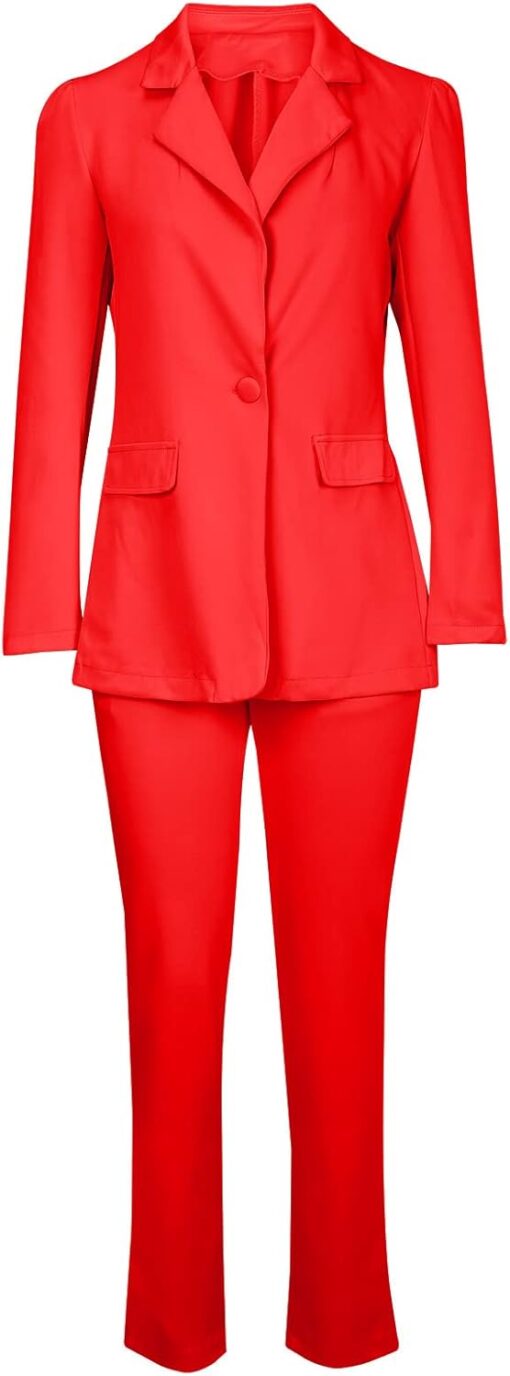Costume Femme Élégant Solide – Image 3