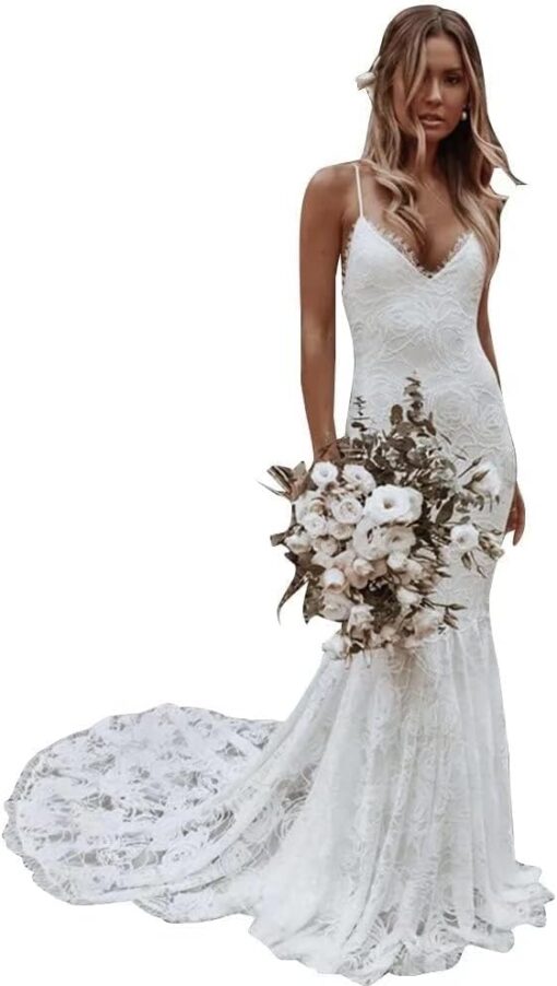 Robe De Mariée Pour Petite Poitrine – Image 3