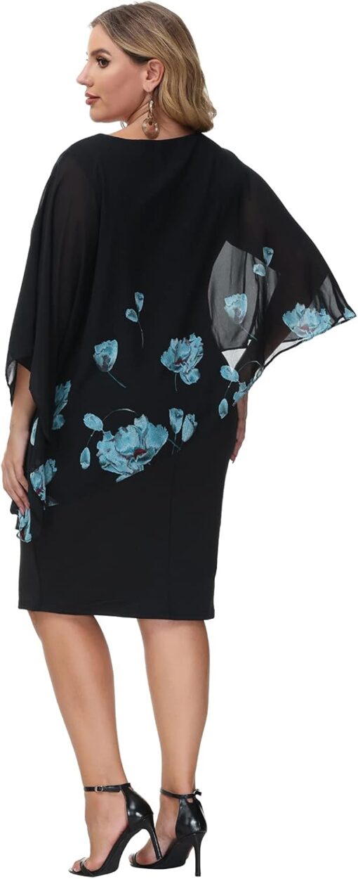Robe De Mariée Noire Grande Taille – Image 6