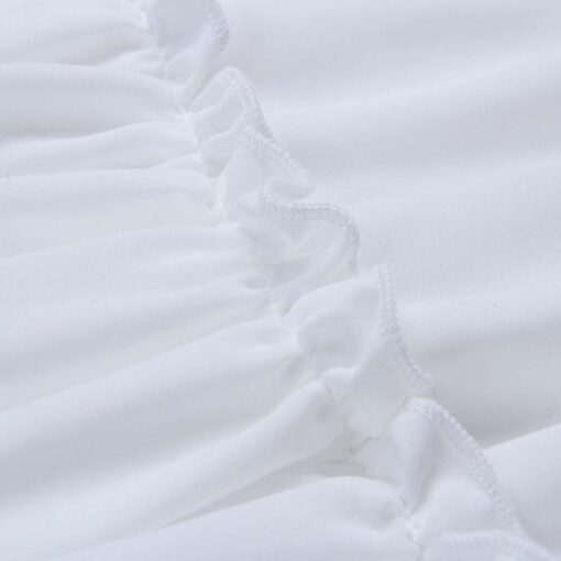 Robe Blanche De Soirée Courte – Image 5