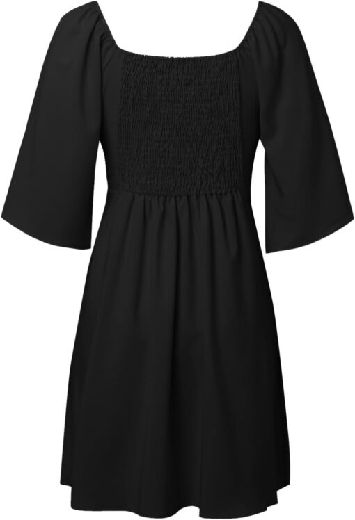 Robe Blanche Courte Devant Et Longue Derrière – Image 4