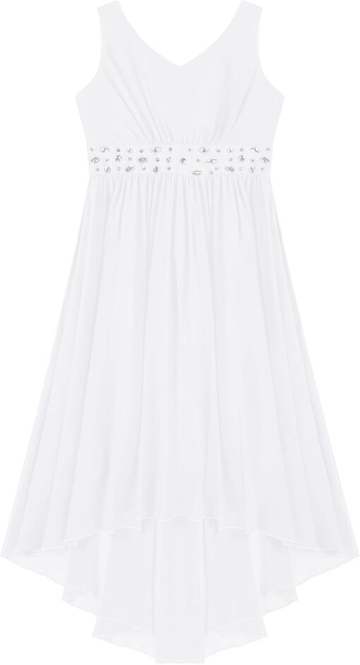 Robe Blanche Boheme Enfant – Image 4