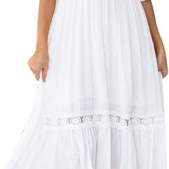 Robe Longue Bohème Blanche image 9 | Soirée Blanche