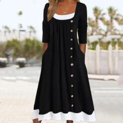 Robe Chic et Élégante avec Fleur image 10 | Soirée Blanche Robe Chic et Élégante avec Fleur image 9 | Soirée Blanche