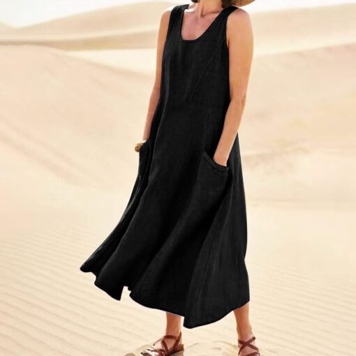 Robe Longue Boheme Blanche Pas Cher – Image 3