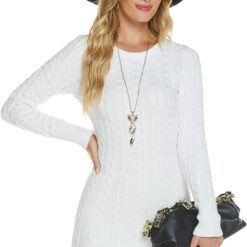 Robe Pull Blanche image 17 | Soirée Blanche