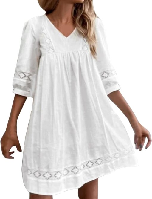 Robe Blanche Été – Image 2