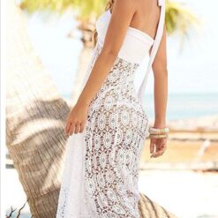 Robe Hippie Chic Dentelle Blanche image 13 | Soirée Blanche Robe Hippie Chic Dentelle Blanche image 12 | Soirée Blanche