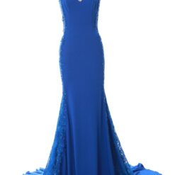 Robe de mariée sirène avec dos en dentelle fantaisie image 14 | Soirée Blanche