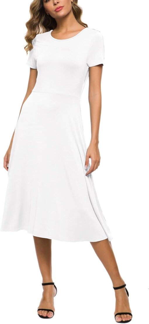 Robe Blanche Femme – Image 3