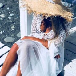 Robe Blanche Manche Longue image 21 | Soirée Blanche