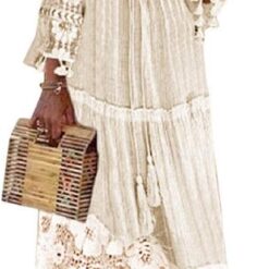 Robe Boheme Blanche Longue image 6 | Soirée Blanche