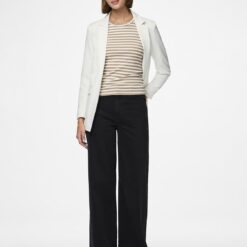 Veste Libre Pcbozzy Ls Loose Blazer Noos BC pour Femme image 15 | Soirée Blanche