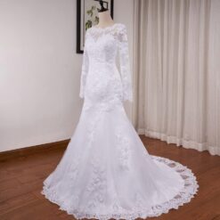 Robe Mariée Grande Taille Sirène image 10 | Soirée Blanche