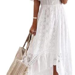 Robe Cocktail Dentelle Blanche image 8 | Soirée Blanche