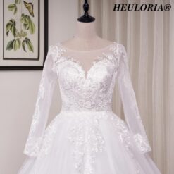Robe De Mariée Dentelle Florale Fine image 13 | Soirée Blanche