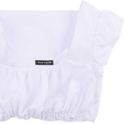 Robe Blanche Longue Avec Manche image 19 | Soirée Blanche