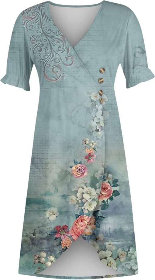 Robe De Mariée Fluide Femme Ronde – Image 5