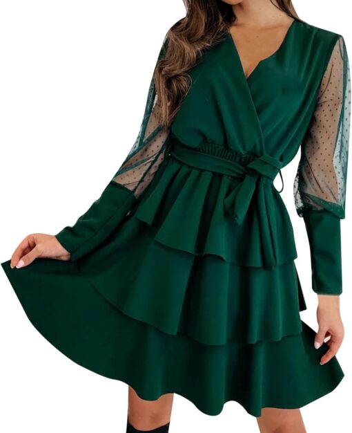 Robe De Cocktail Bustier Blanche – Image 2